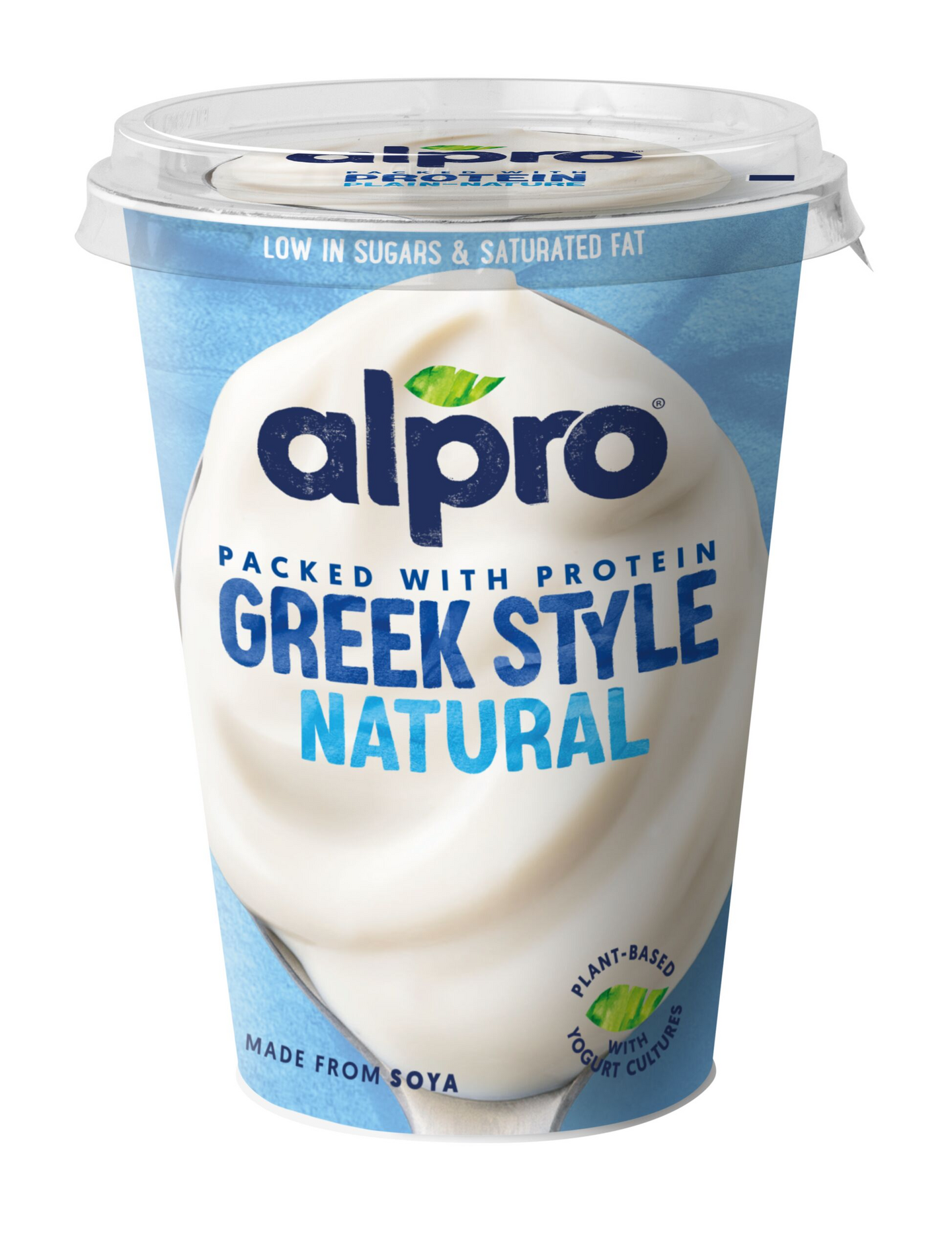 Alpro Greek Style soijavalmiste 400g maustamaton