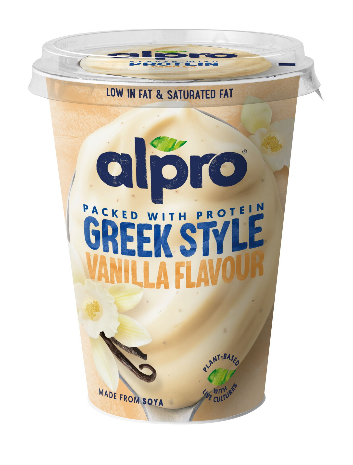 Alpro Greek Style soijavalmiste 400g vanilja