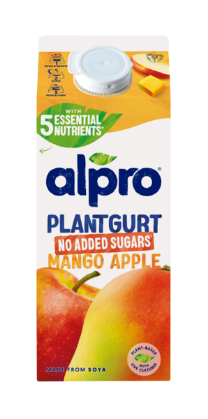 Alpro Plantgurt soijavalmiste 750g mango-omena, ei lisättyä sokeria