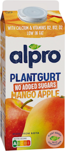 Alpro Plantgurt soijavalmiste 750g mango-omena, ei lisättyä sokeria