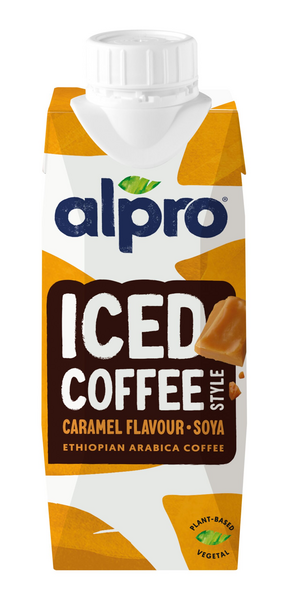 Alpro soijapohjainen kahvijuoma 250ml karamelli