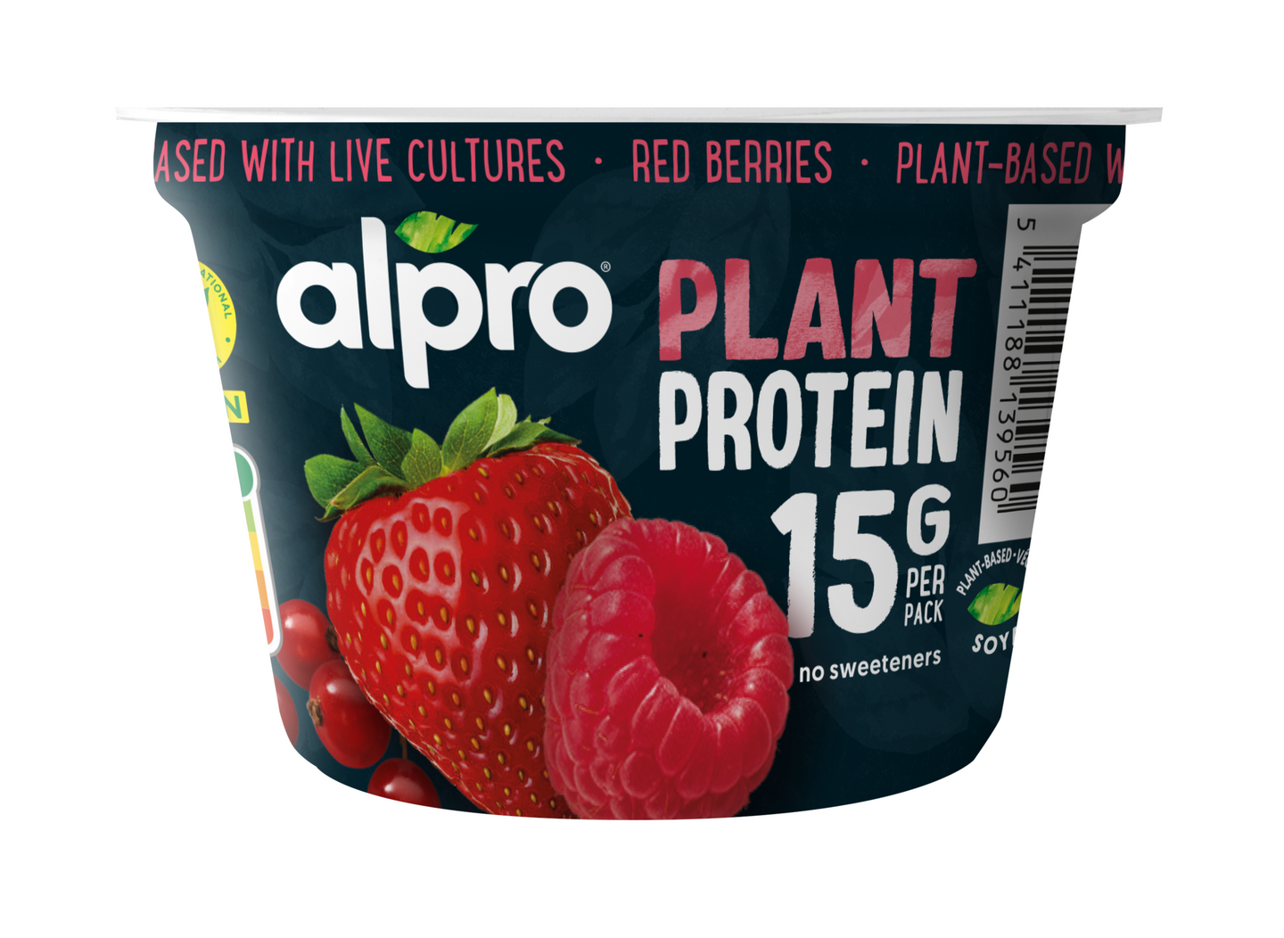 Alpro High Protein soijavalmiste 200g Red Berries