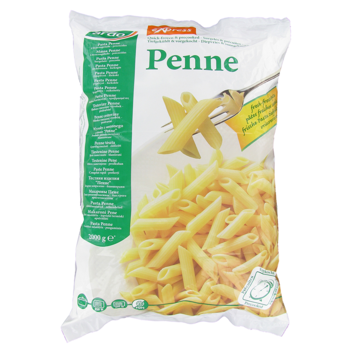 Ardo Pasta penne esikeitetty 2kg pakaste