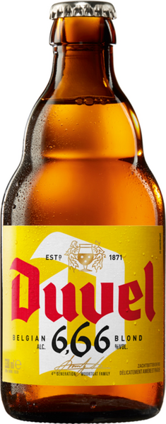 Duvel 6.66 Belgian Blond Ale olut 6,6% 0,33l