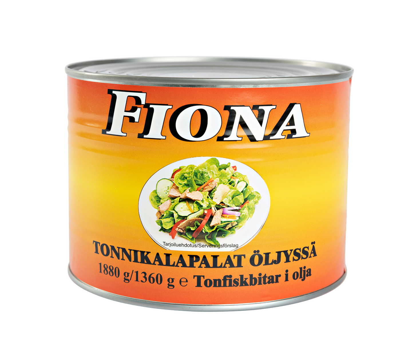 Fiona tonnikalapaloja öljyssä 1880g/1360g