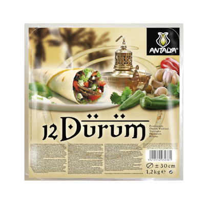 Antalya dürüm vehnätortilla 12kpl/1,2kg