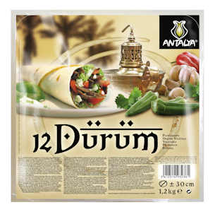 Antalya dürüm vehnätortilla 12kpl/1,2kg