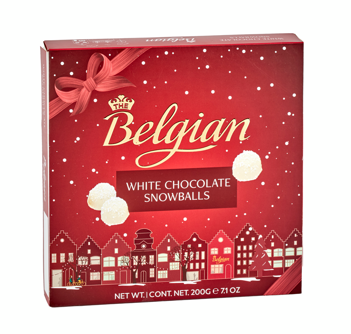 The Belgian Chocolate valkosuklaa lumipallot Talvi 200g
