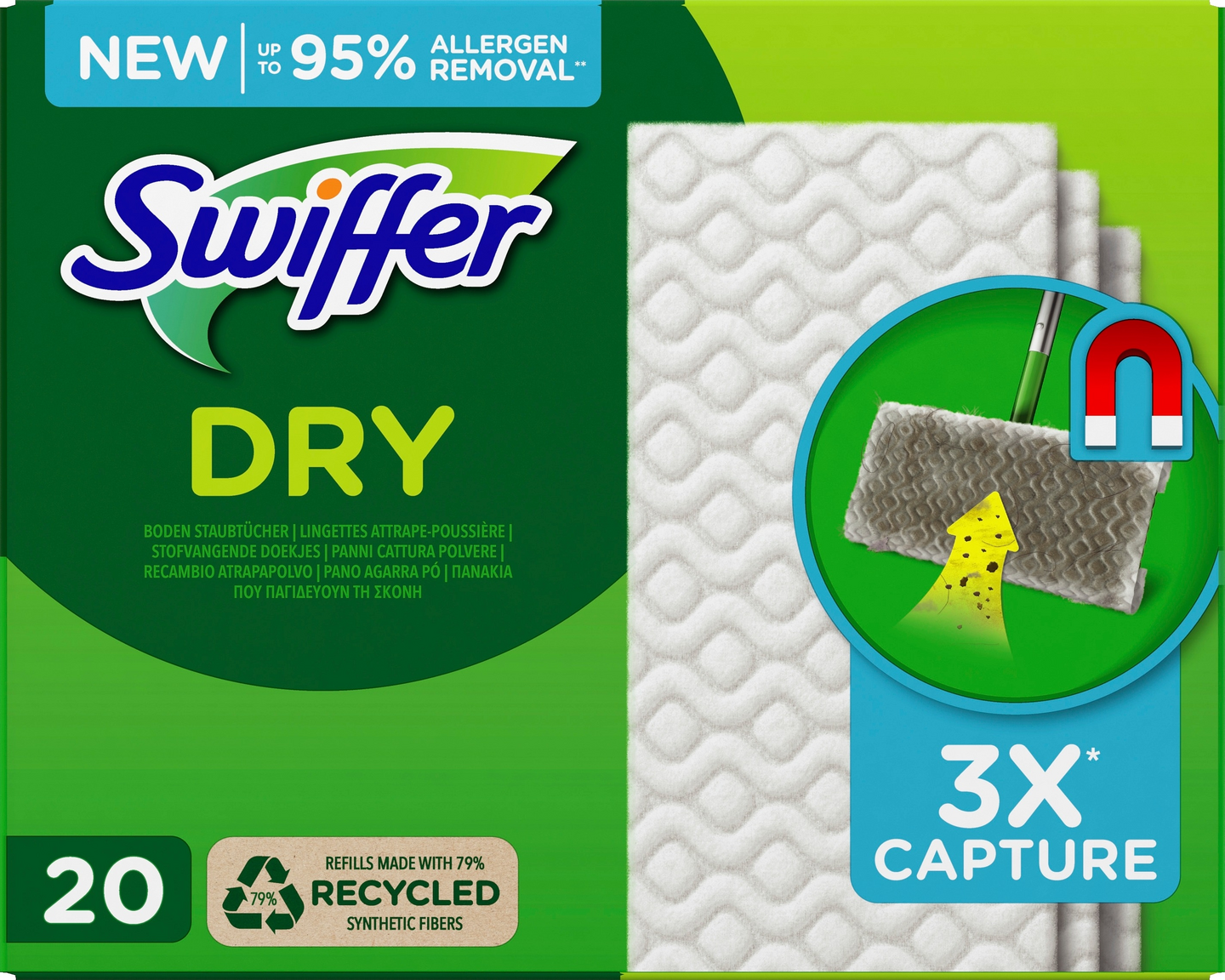Swiffer Refill pölyliinat 20 kpl