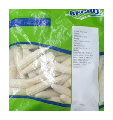 Begro Minimaissi kokonainen 1kg pakaste