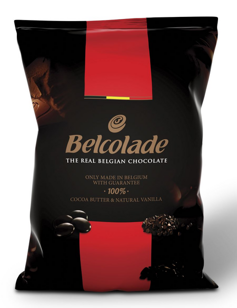 Belcolade Tumma suklaanappi Cacao Trace 5kg