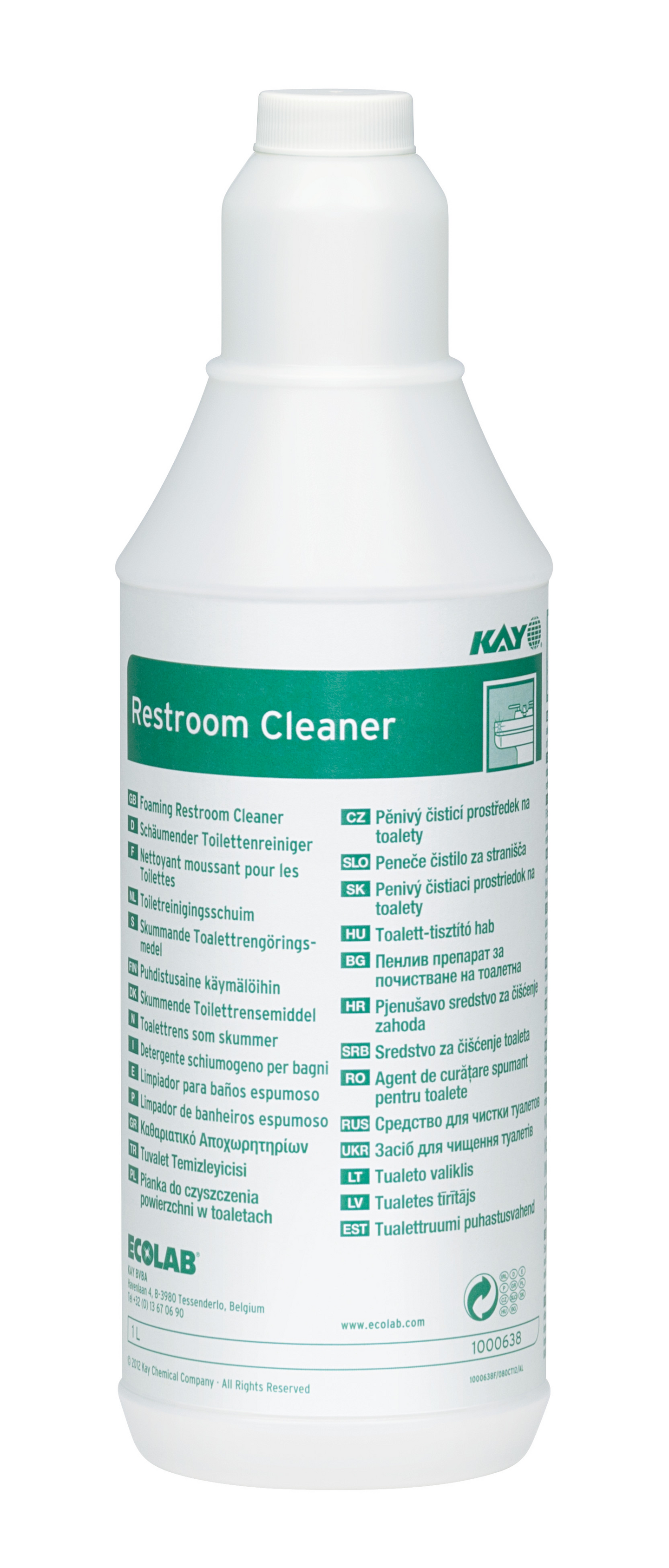 Ecolab Kay Restroom Cleaner saniteettitilojen puhdistusaine 1 l