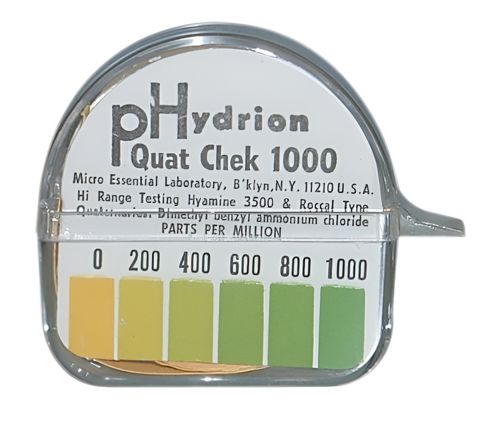 Surface sanitizer quat test strips 2kpl