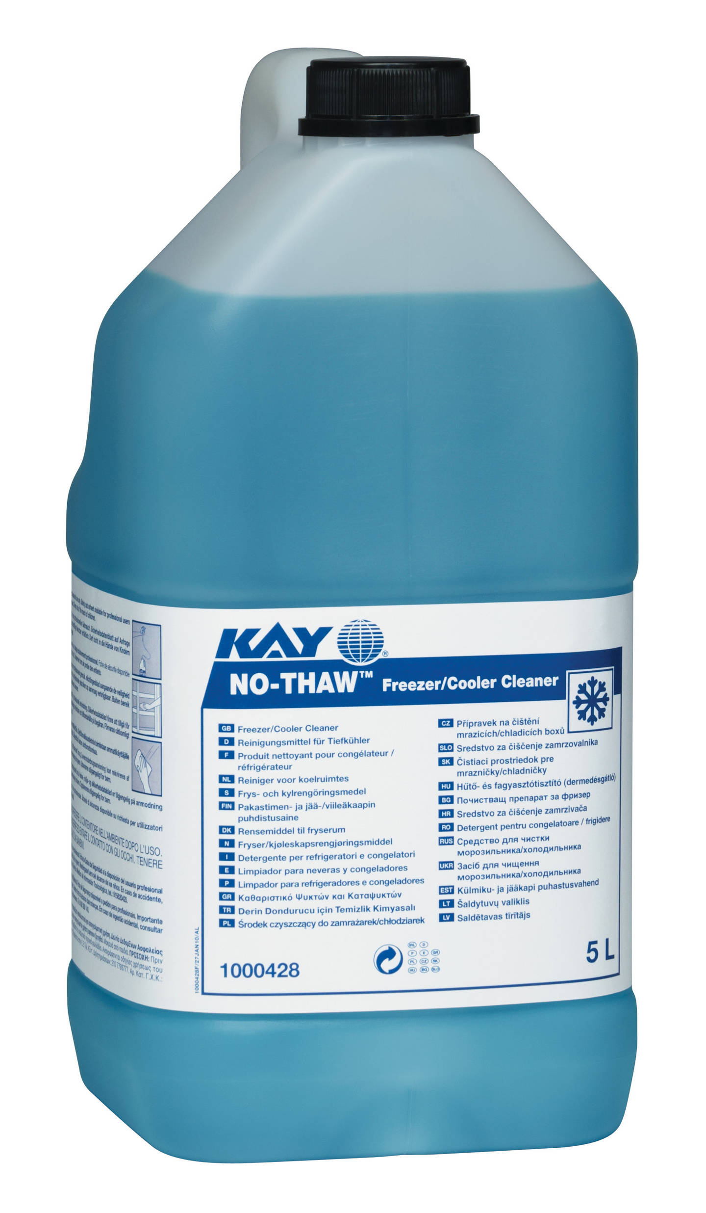 Ecolab Kay No-Thaw pakastimien ja jääkaappien puhdistusaine 5 l