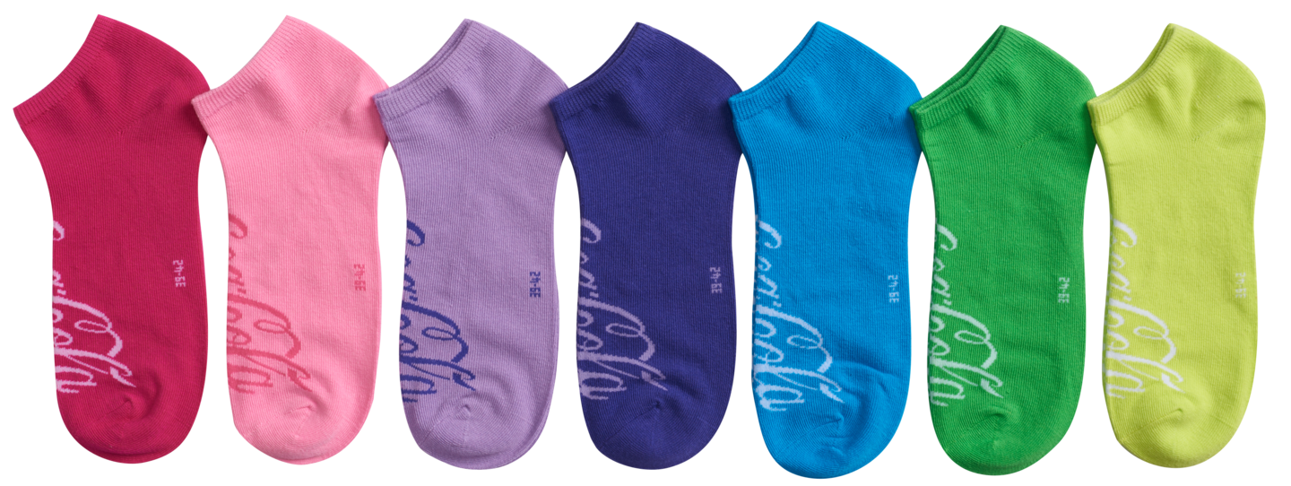 Coca Cola sneaker sukat 7pr/pkt