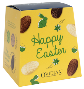 Ovidias Happy Easter täytesuklaamunia 200g