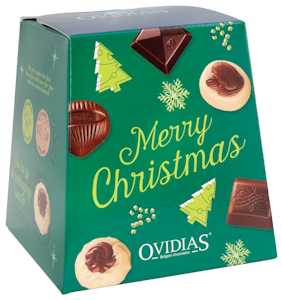 Ovidias Merry Christmas täytesuklaakonvehdit 200g