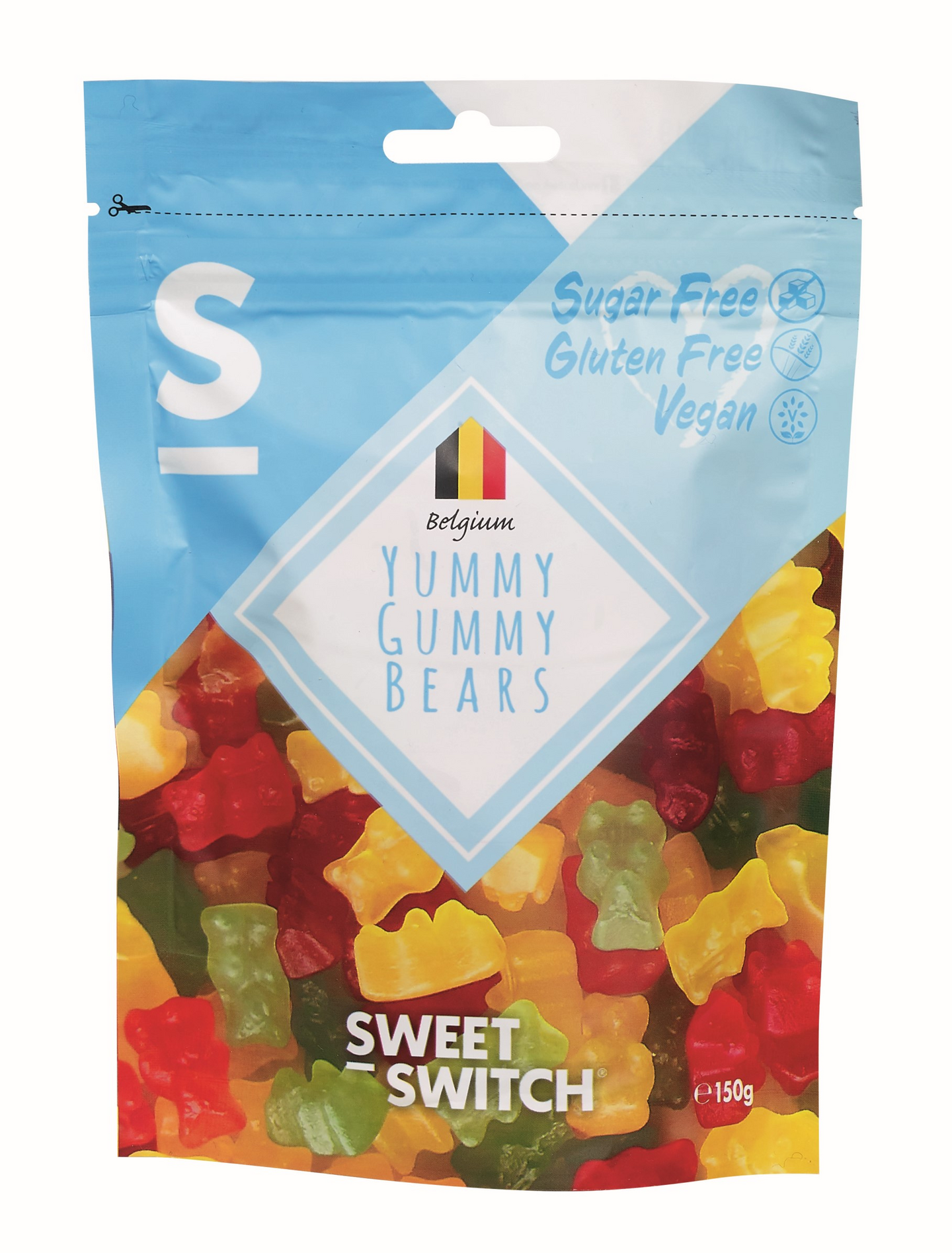 Sweet-Switch nallekarkki 150g sokeriton