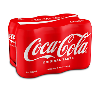 Coca-Cola 0,33l 6-pack DOLLY