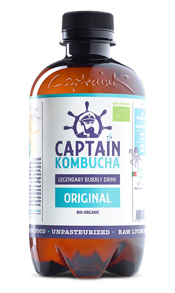 Captain Kombucha Original 0,4l | K-Ruoka Verkkokauppa