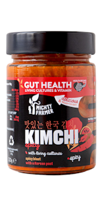 Mighty Farmer Tulinen Kimchi 320g/ 240g - fermentoitu kiinankaali