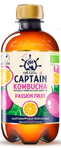 Gutsy Captain Kombucha Passion 0,4l luomu