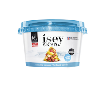 Isey Skyr mansikka-banaani laktoositon 170g