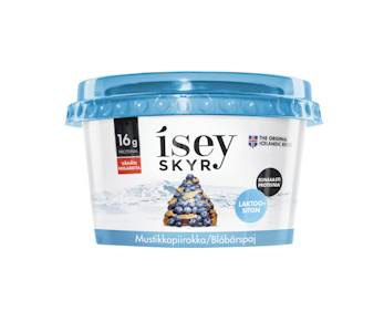 Isey Skyr mustikkapiirakka laktoositon 170g