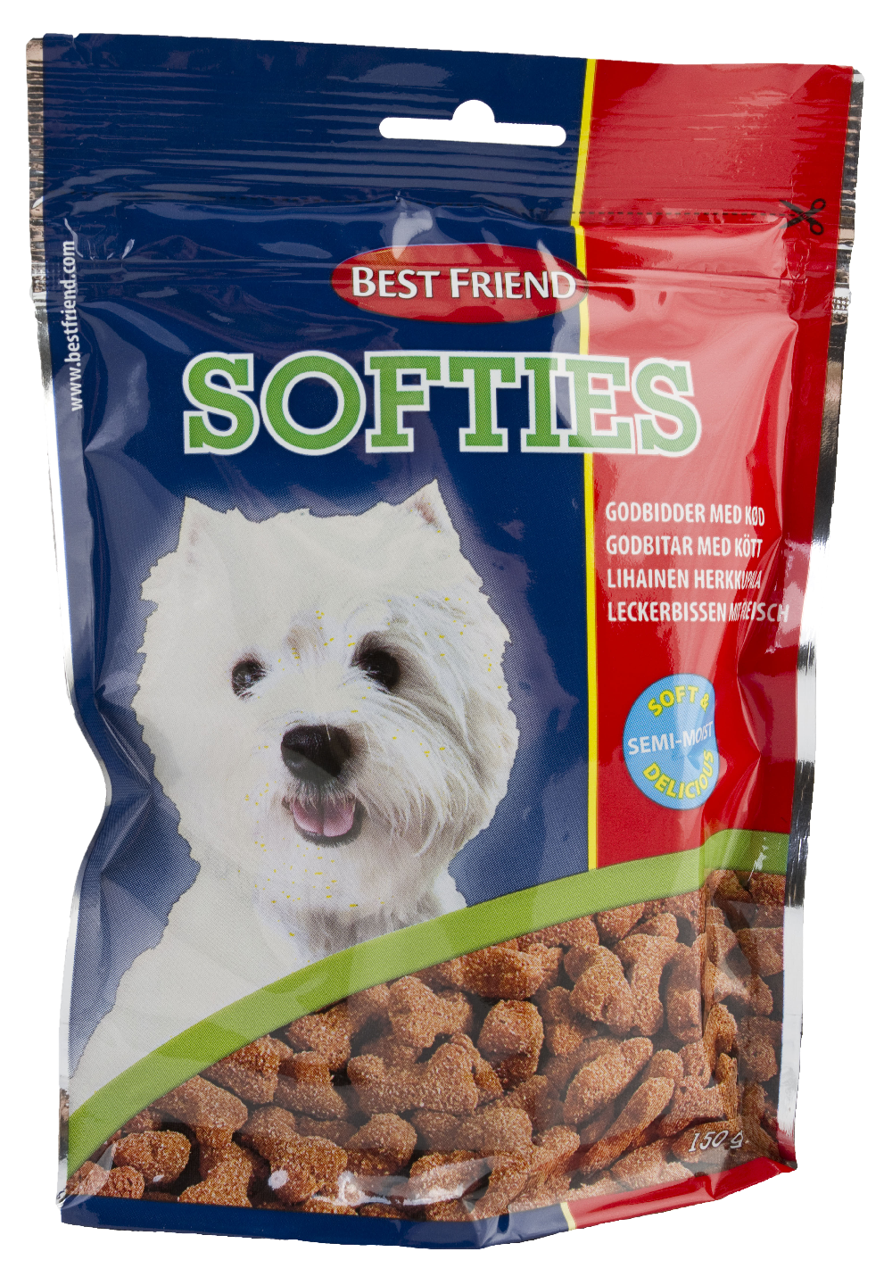 Best Friend Softies koiran lihaiset herkkupalat 150g