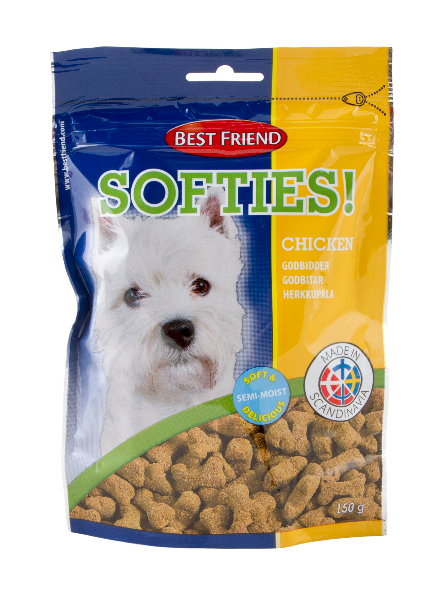 Best Friend Softies herkkupala 150g kana