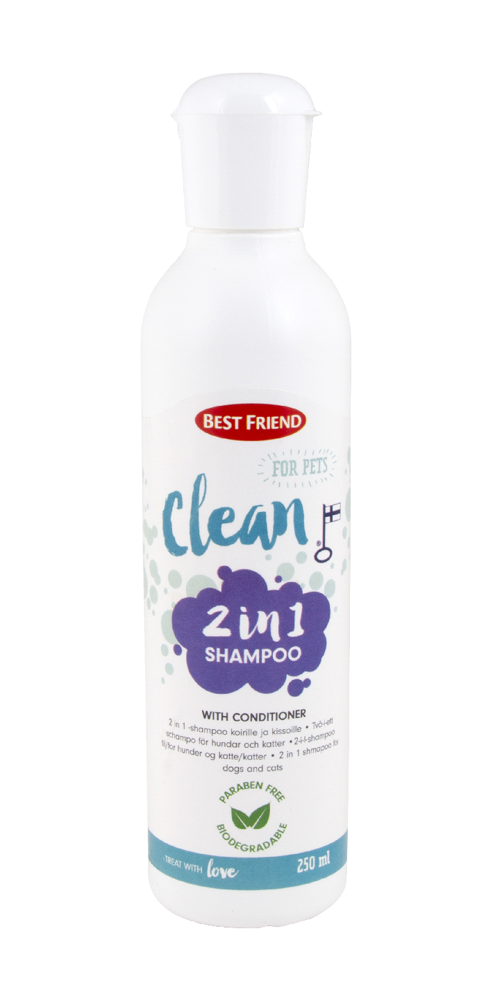 Best Friend Clean 2in1 shampoo 250ml