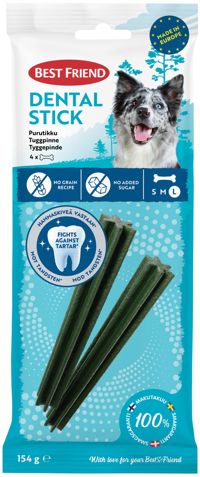 Best Friend Dental purutikku Large 4 kpl 154 g