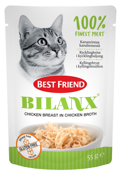 Best Friend Bilanx 55g Kananrintaa kanaliemessä