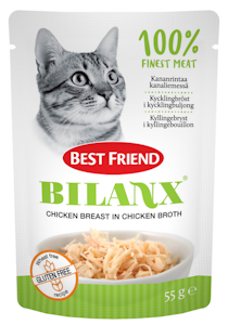 Best Friend Bilanx 55g Kananrintaa kanaliemessä