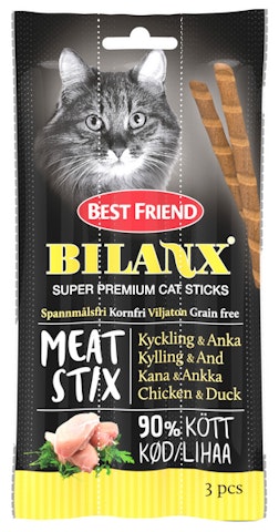 Best Friend Bilanx kissan pihvitikut 3kpl kana-ankka viljaton