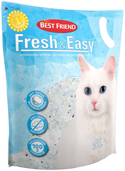 BF Fresh&Easy kissanhiekka 5l PUOLILAVA