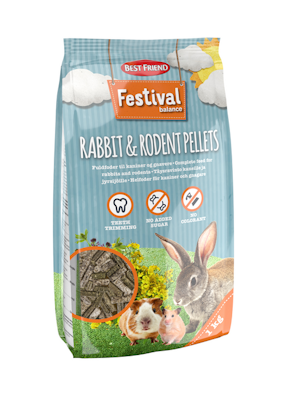 Best Friend festival rabbit rodent pellets 1kg
