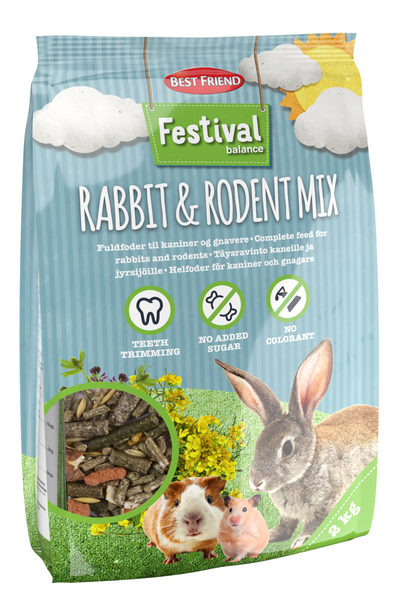 Best Friend festival rabbit rodent mix 2kg