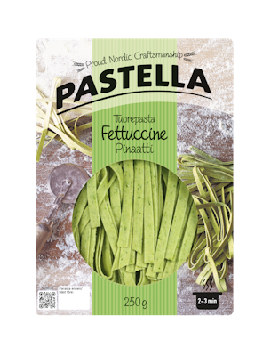 Pastella tuorepasta fettuccine pinaatti 250g