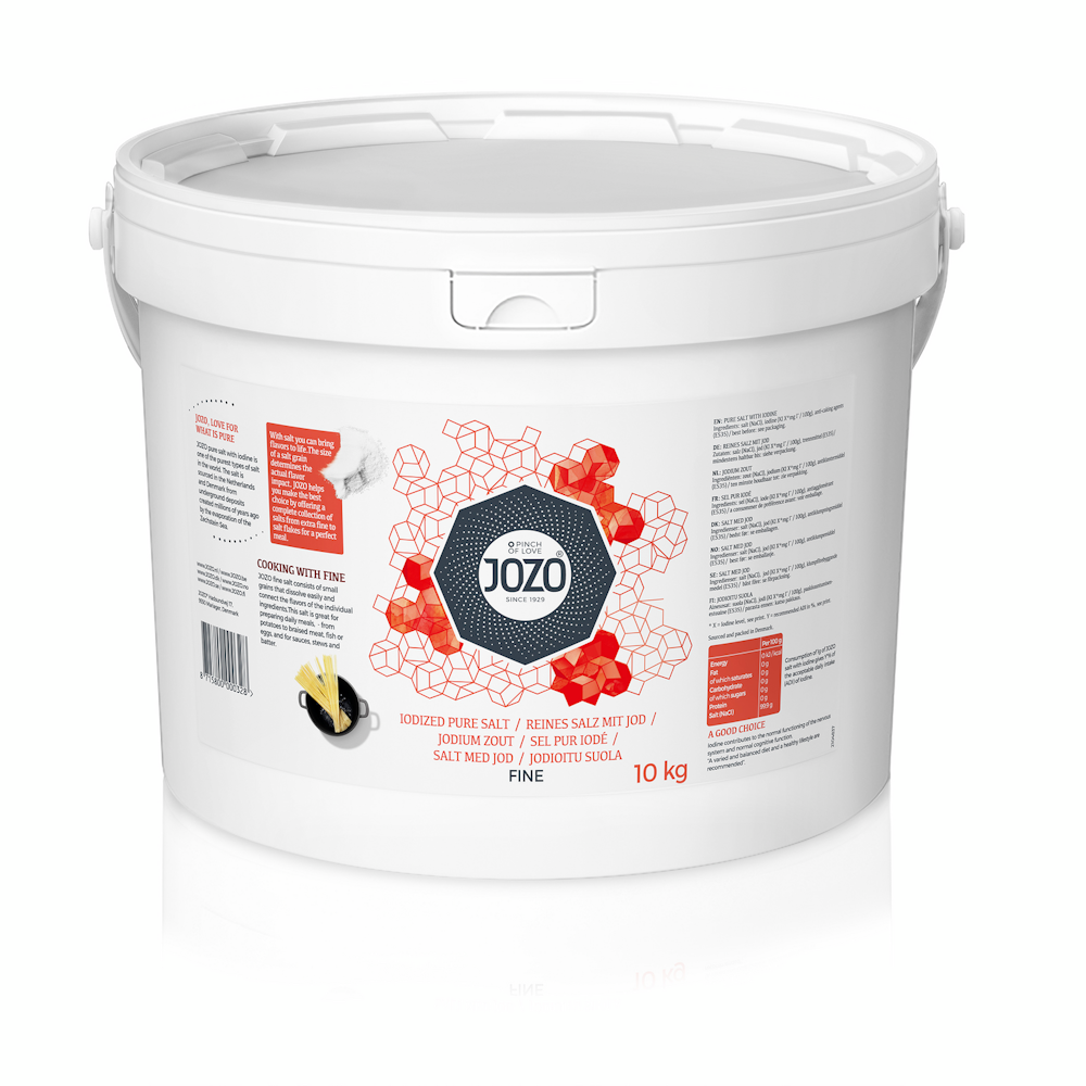 Jozo hieno jodioitu suola 10kg - HoReCa-tukku Kespro