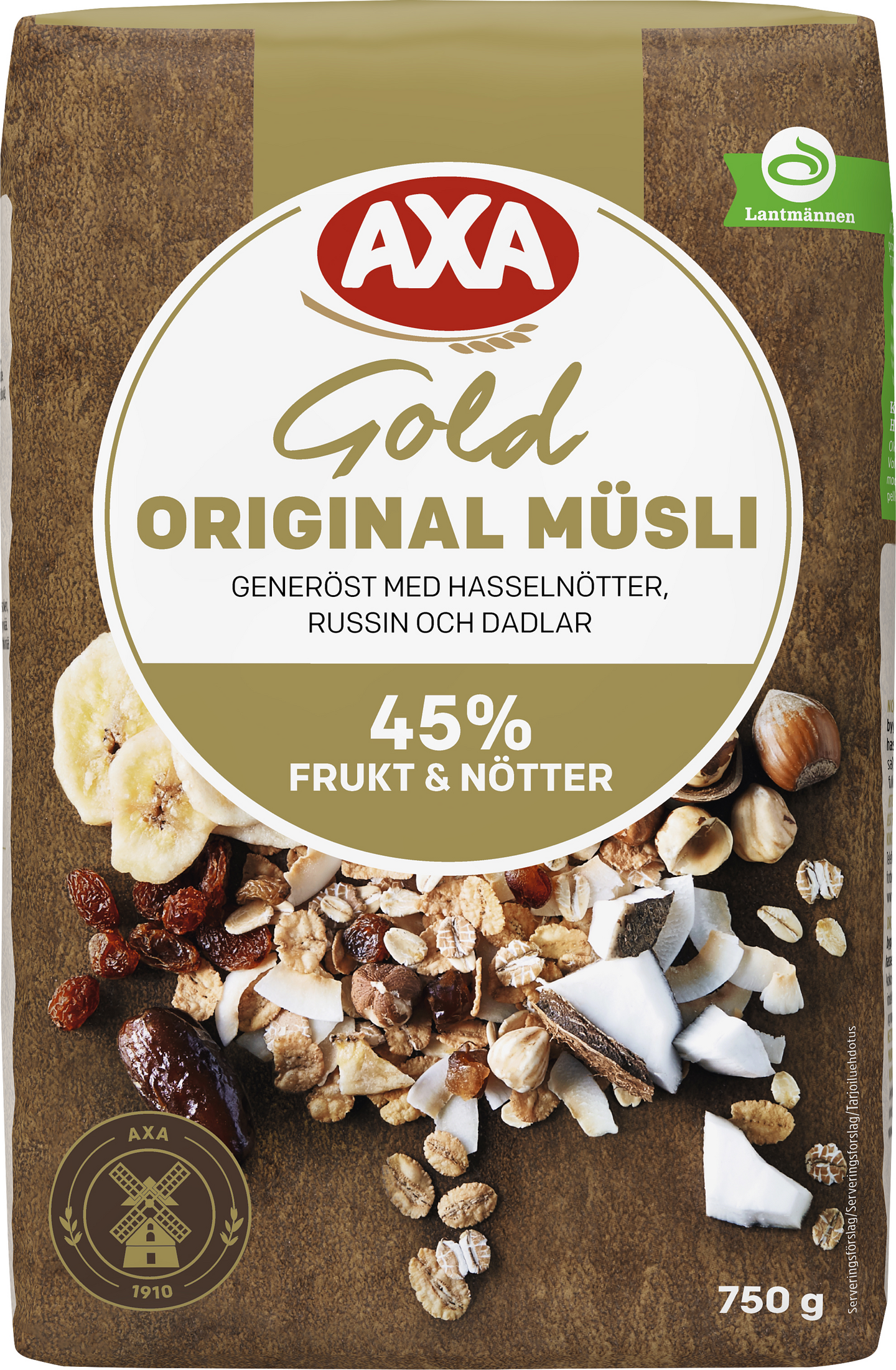 AXA Müsli Gold Original 750g
