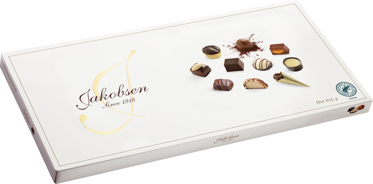 Jakobsen Chocolates white 675g QPA