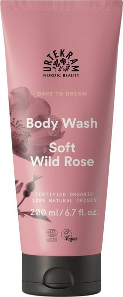 Urtekram suihkusaippua 200ml Soft Wild Rose