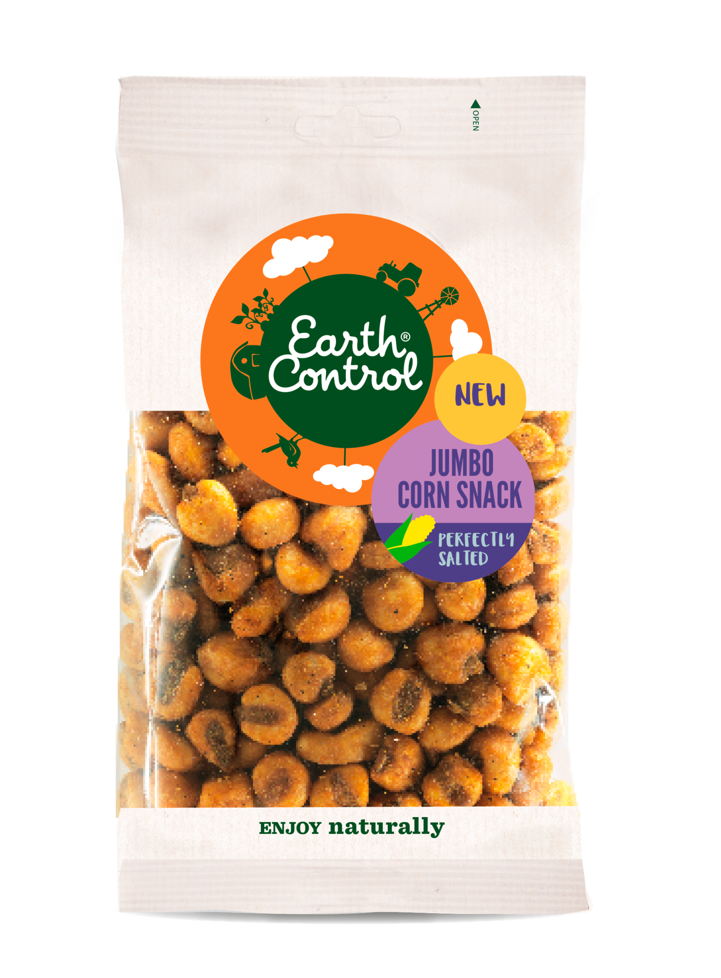 Earth Control jumbo maissi snack 150g