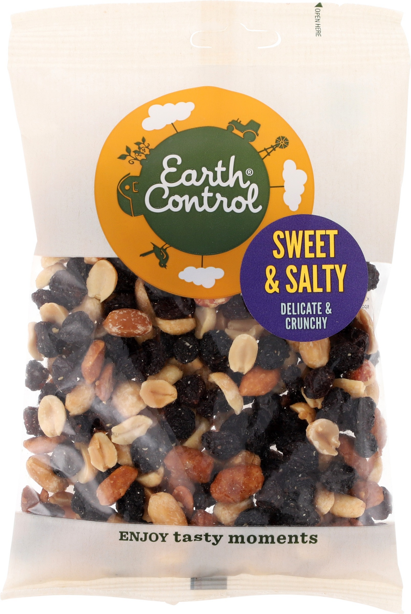 Earth Control Sweet & Salty 175g hedelmä-pähkinäsekoitus