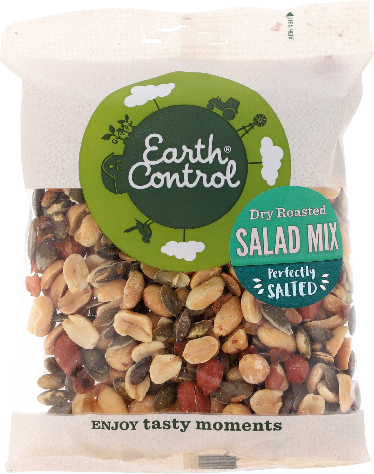 Earth Control Salaattisekoitus 125g paahdettu