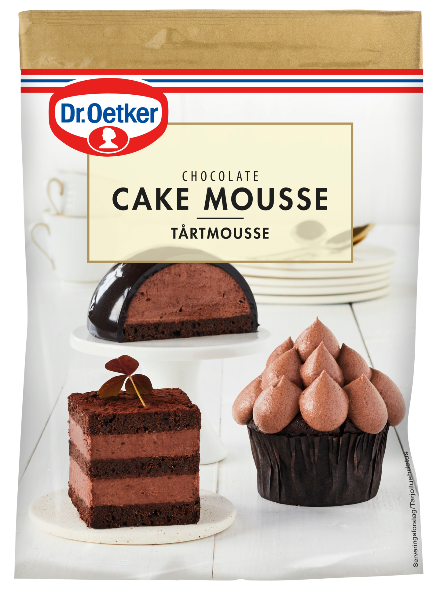 Dr. Oetker Kakkumousse suklaa 130g — HoReCa-tukku Kespro