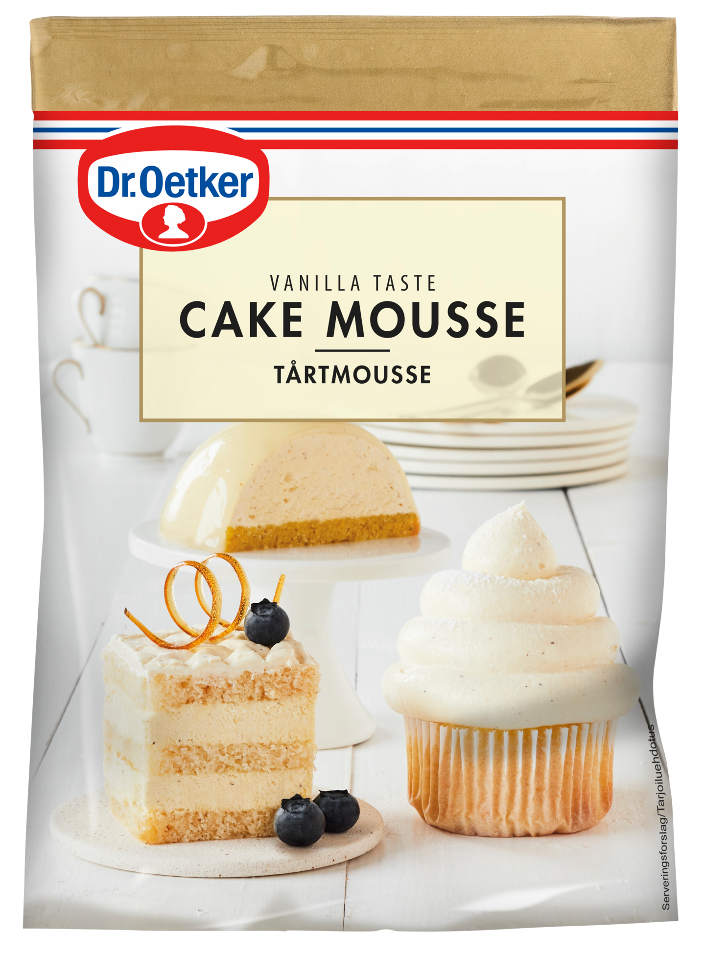 Dr. Oetker Kakkumousse vanilja 90g