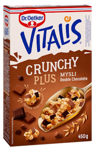 Vitalis Crunchy 450g plus double chocolate