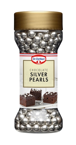 Dr.Oetker chocolate silver pearls 52g